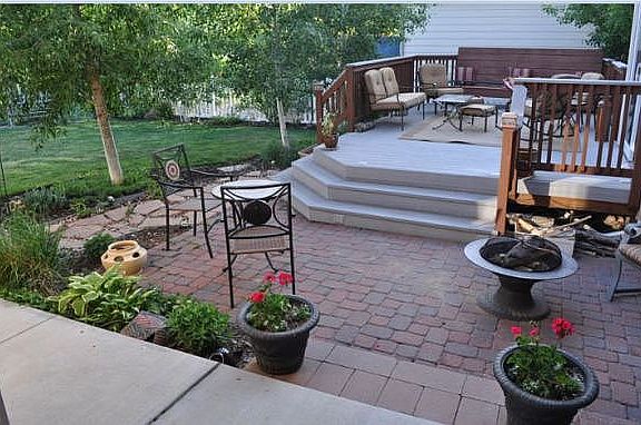 back deck and brick paver pa