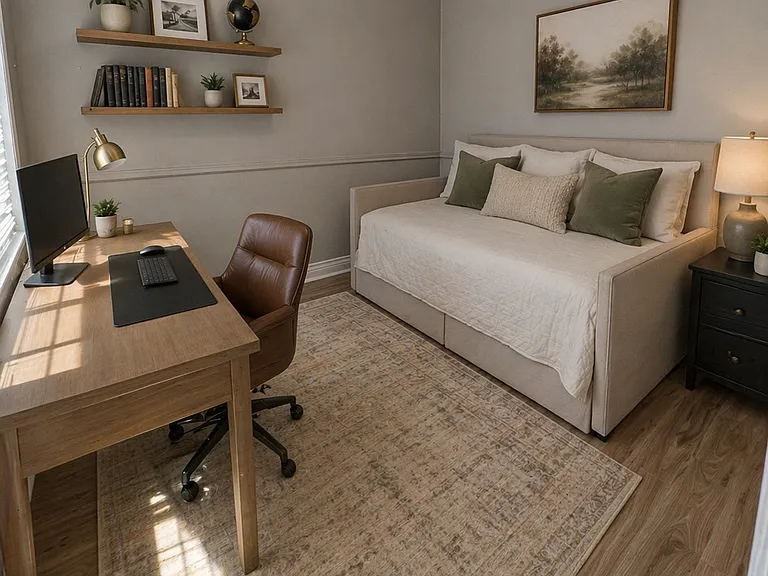 Bedroom #1 Main Floor - Virtually Staged