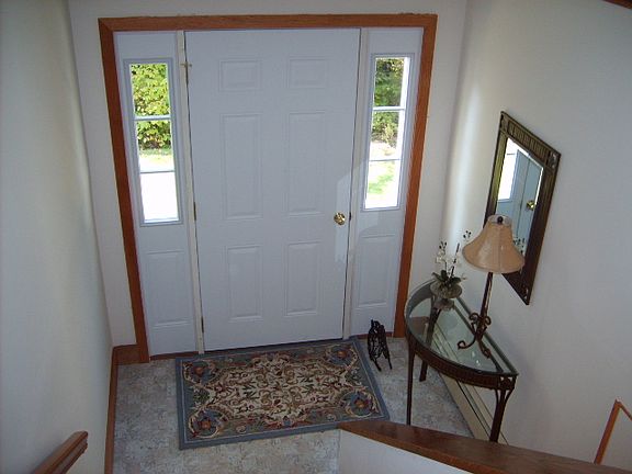 View of front door 