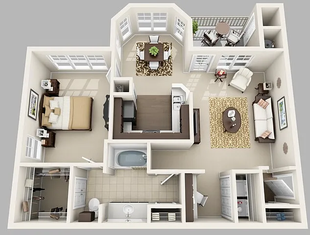 Floor plan The Versailles
