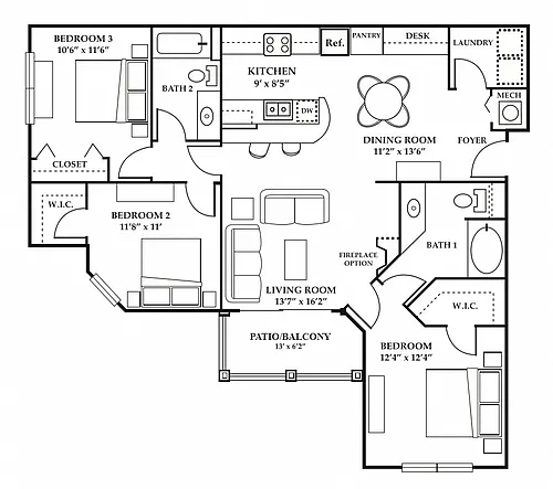 Floor plan 3