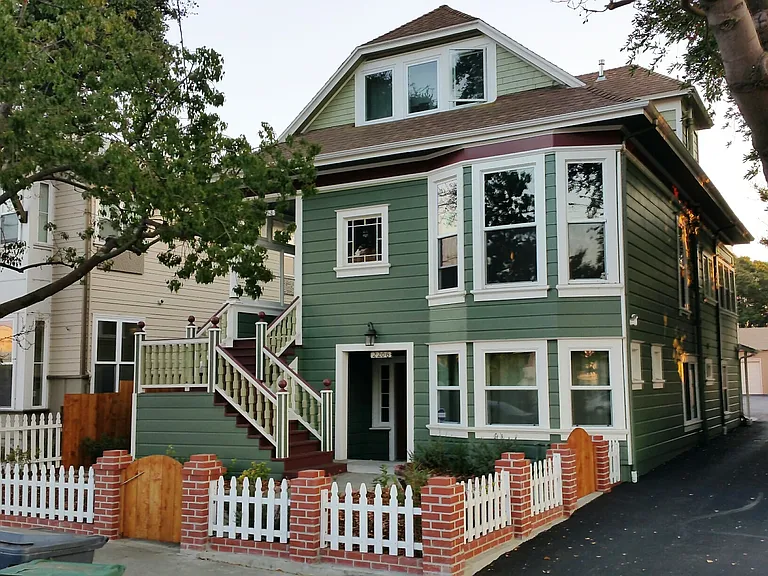 Front of your home.