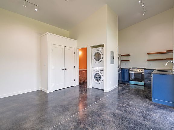 New stacked washer/dryer