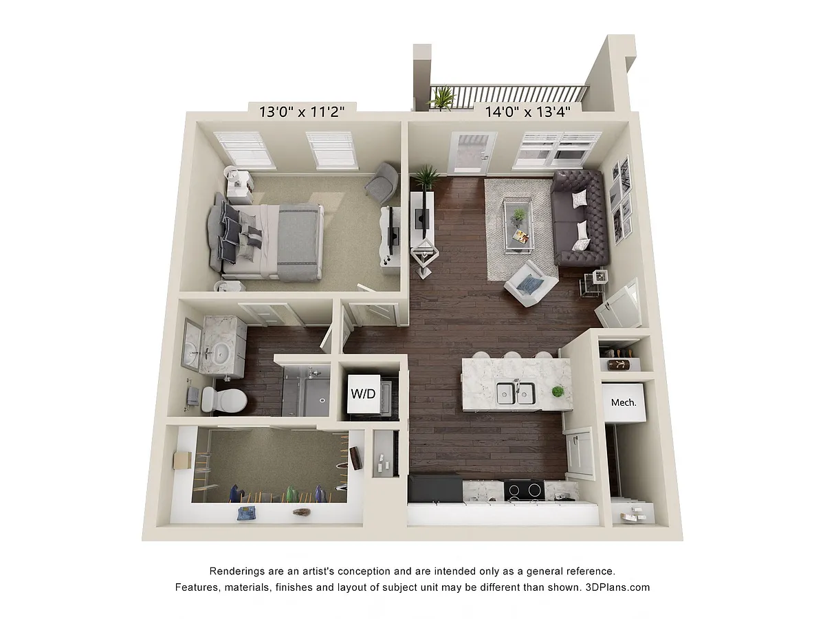 Floor plan The Clark - Phase 2