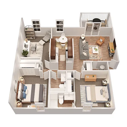 Floor plan C1