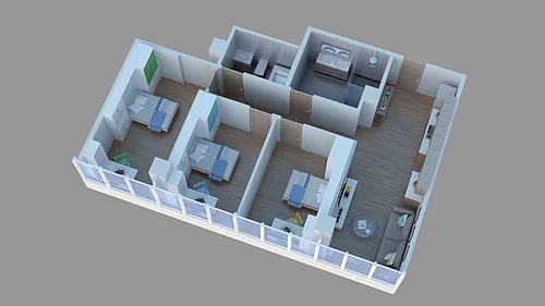 Floor plan The PARKVIEW