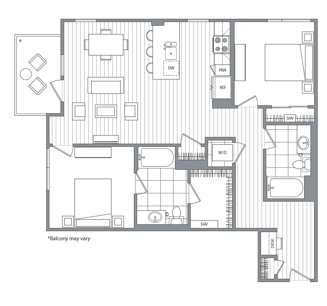 Floor plan K