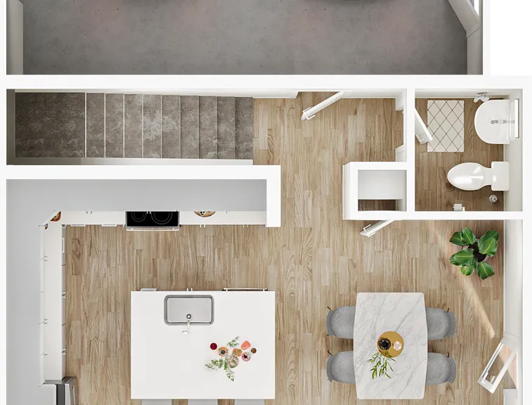 P3 Townhome 4bed - 2.5 bath - 1876 sqft