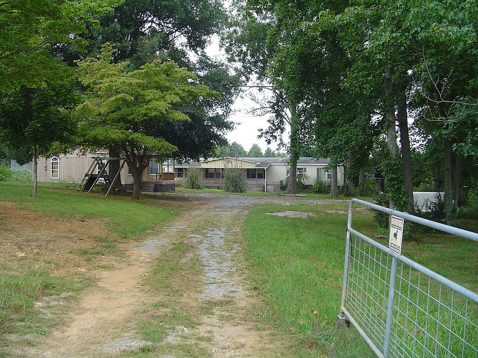 Long gated driveway