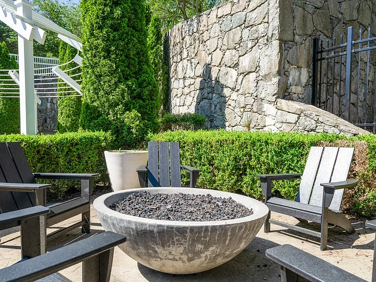 Poolside Patio at The Residences at Stevens Pond in Saugus, MA 01906