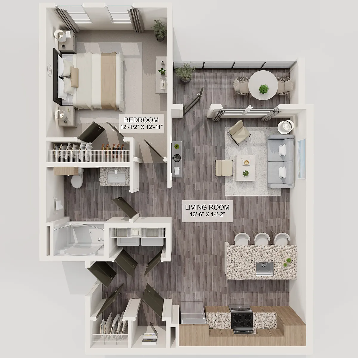Floor plan The Orchid (A2)