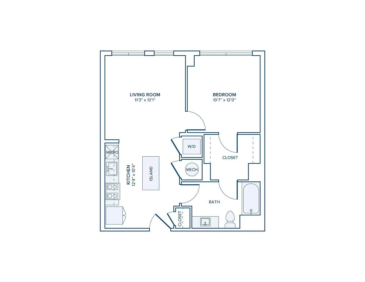 Floor plan A08