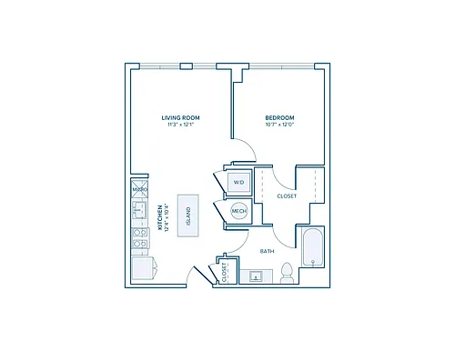 Floor plan A08