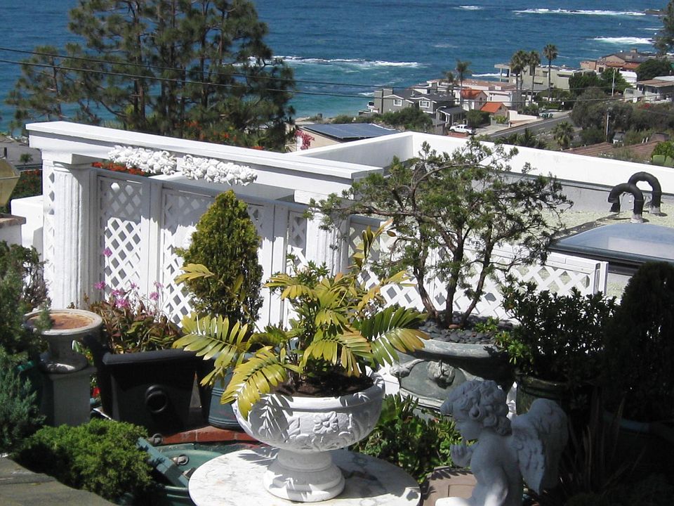 Front entrance garden view