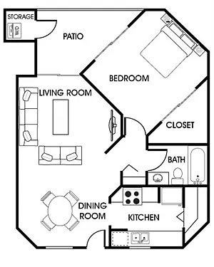 Floor plan Corsica