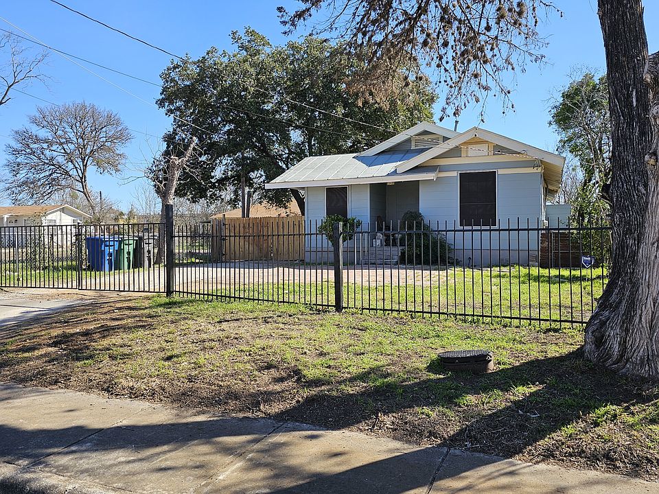 Front of House with gate