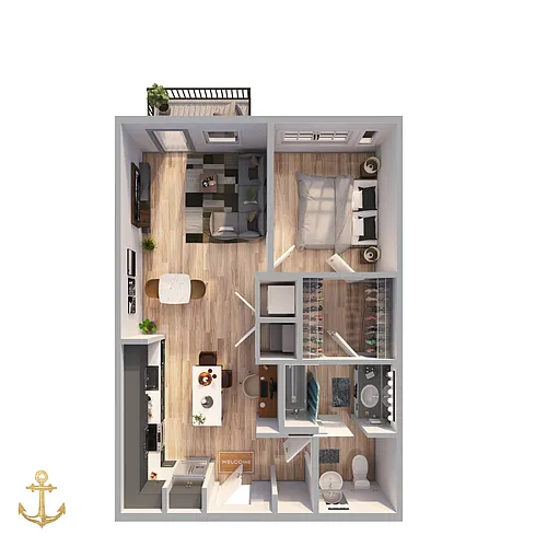 Floor plan A4