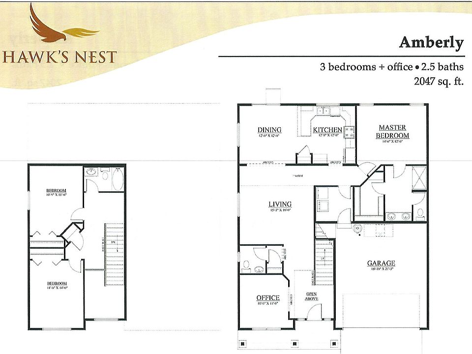 Master on the Main Floor Plan
