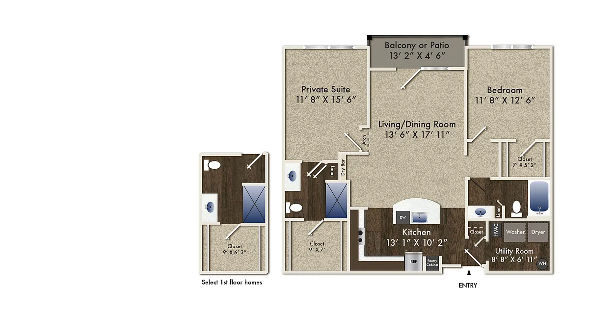 Floor plan Fitzgerald