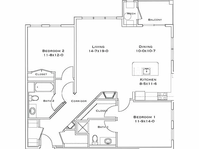 Floor plan Elderberry