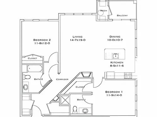 Floor plan Elderberry