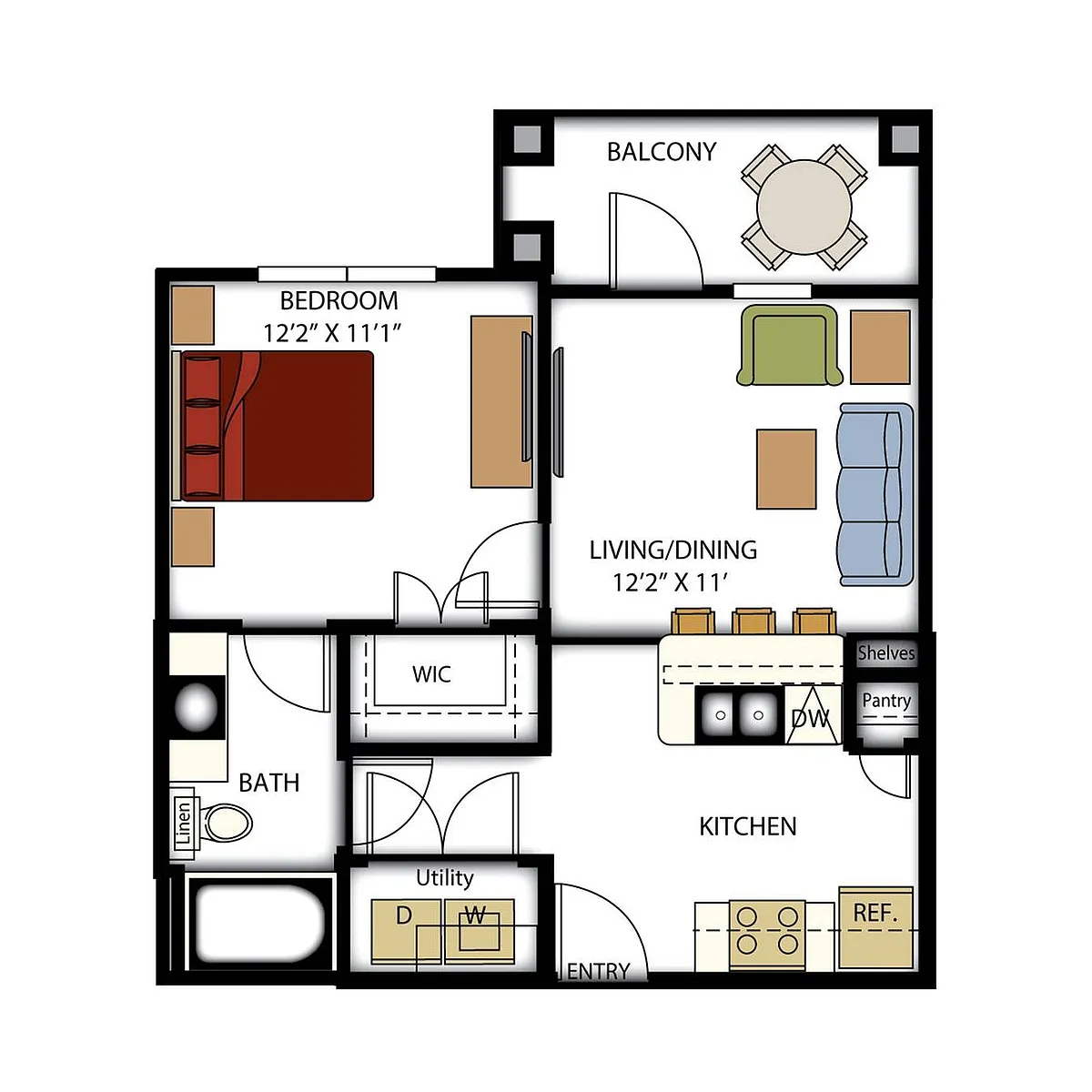Floor plan A1