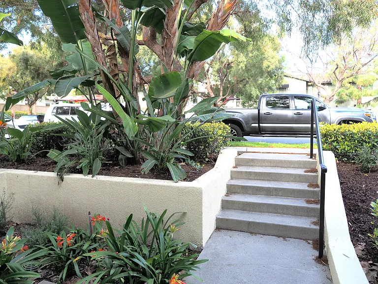 Front patio area.
