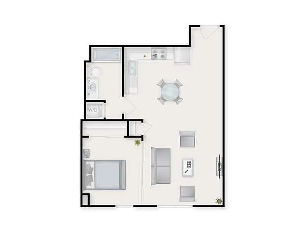Floor plan A1x1