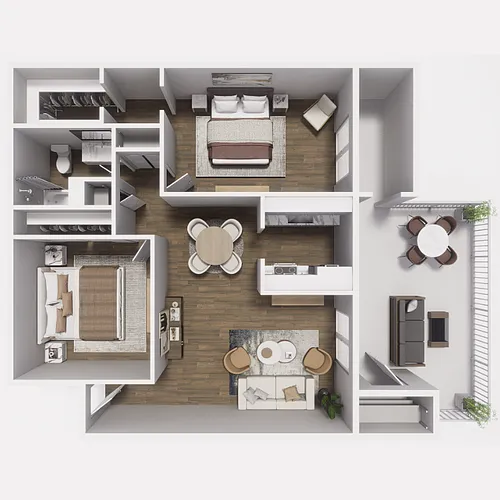 Floor plan B1