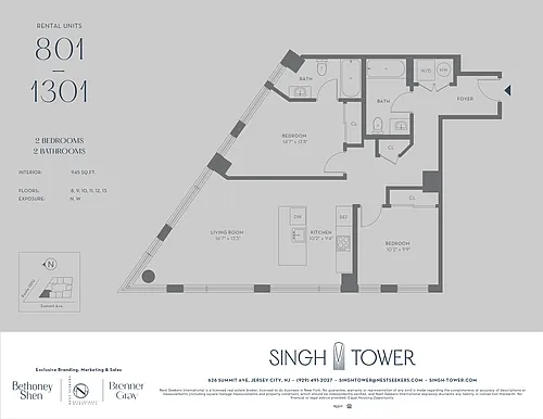 Floor plan 1101