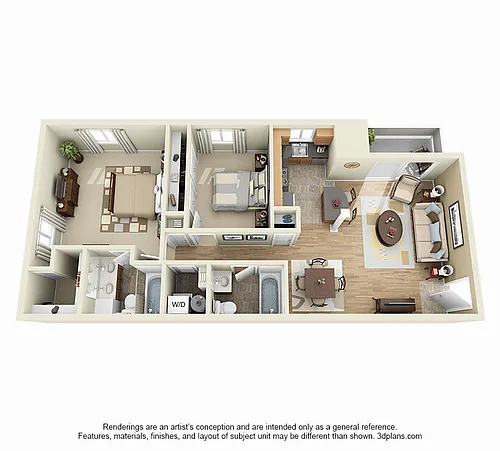 Floor plan Lynnhaven