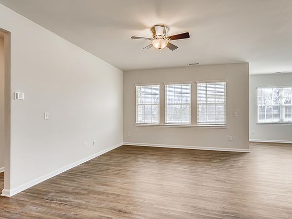 Terrific open floor plan! Fan light. Plenty of windows all with 2" blinds.