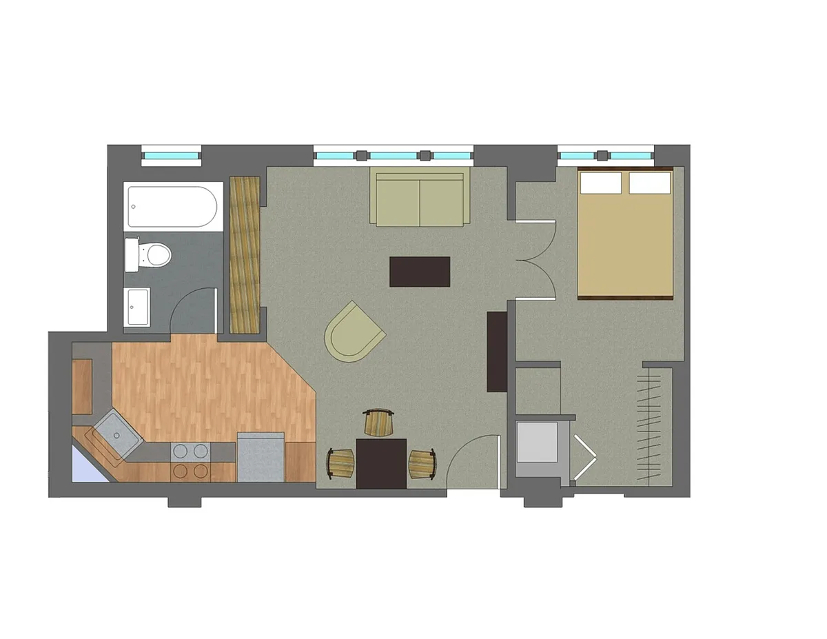 Floor plan Poseidon