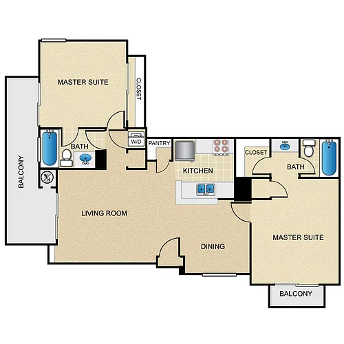 Floor plan Plan D