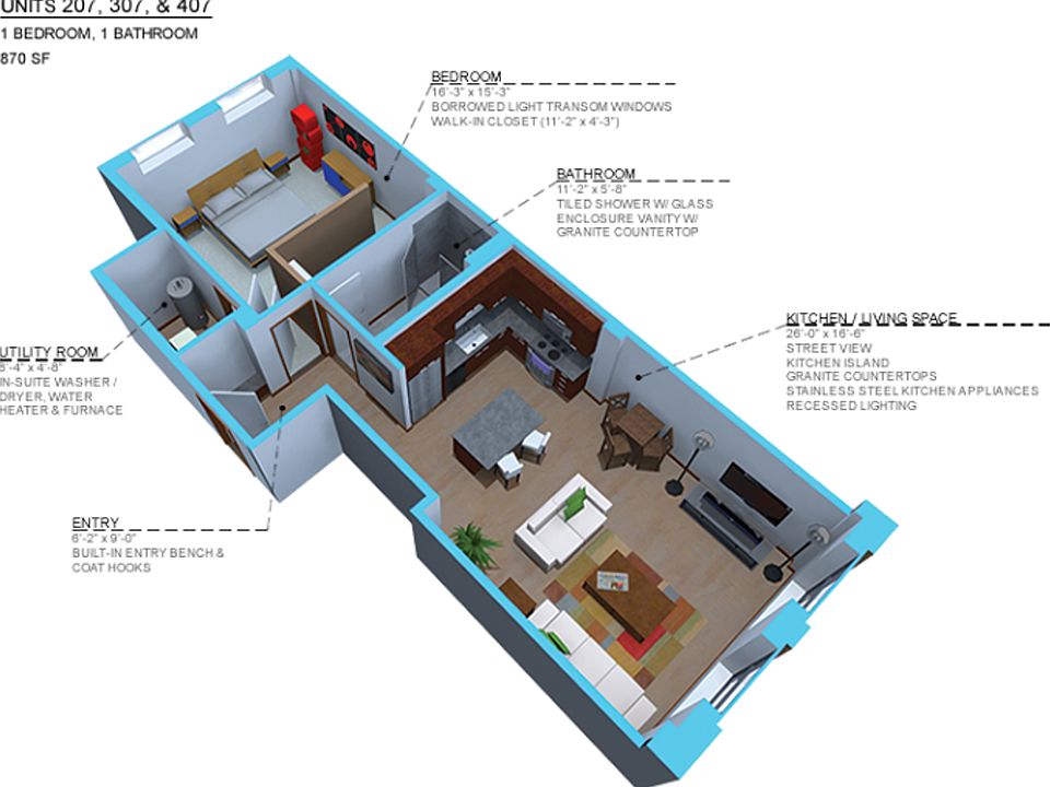 2nd image of 1120 Chester Ave #307