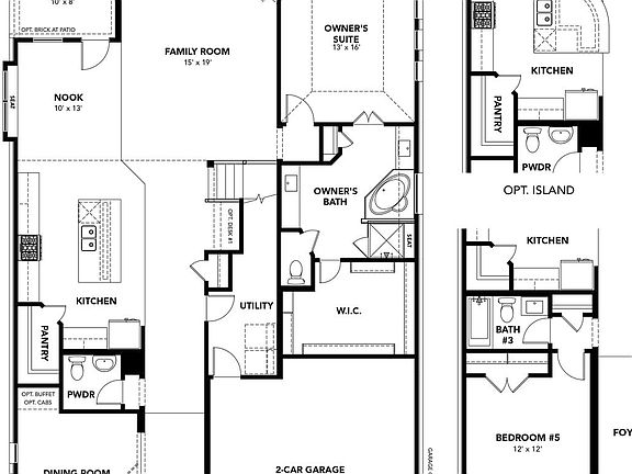 Rosewood First Floor Plan