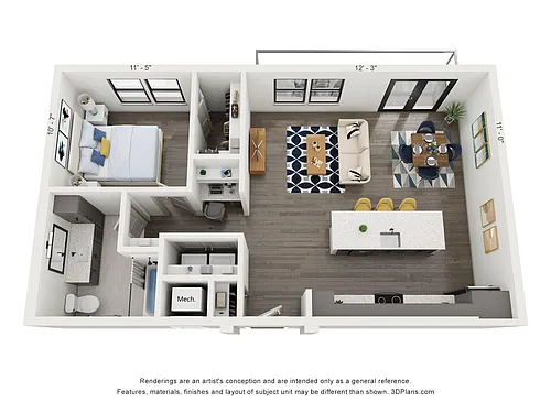 Floor plan A7
