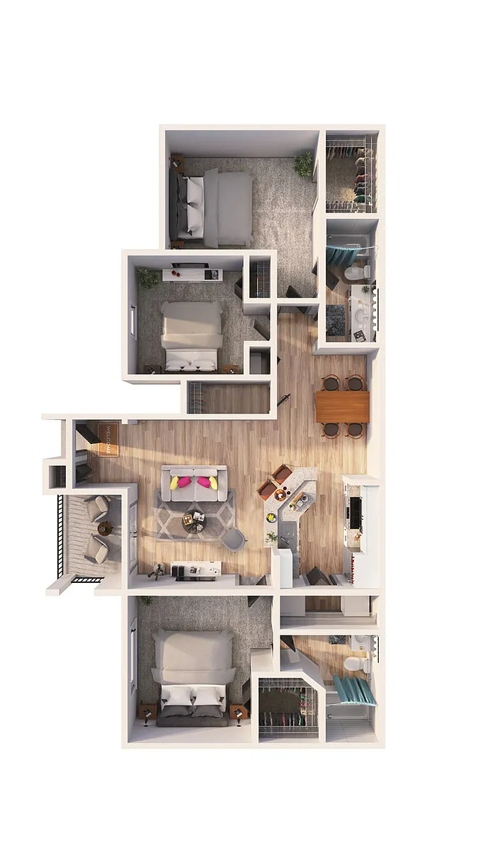 Floor plan C1