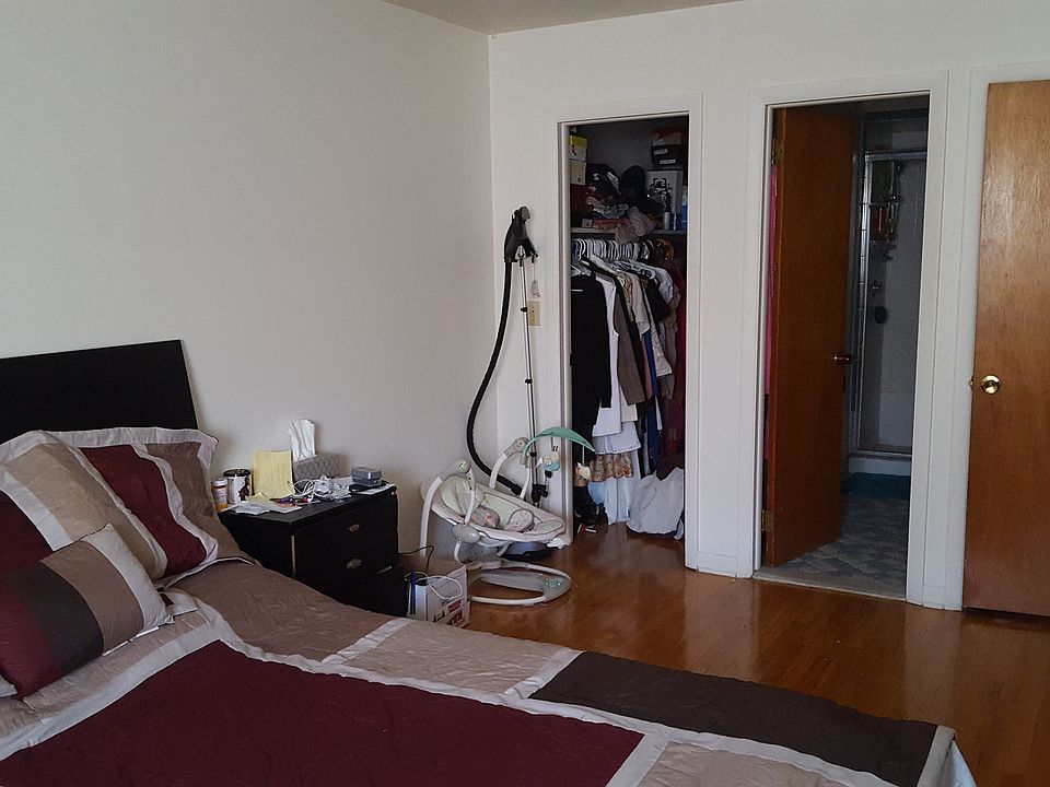 Master bedroom with full bath