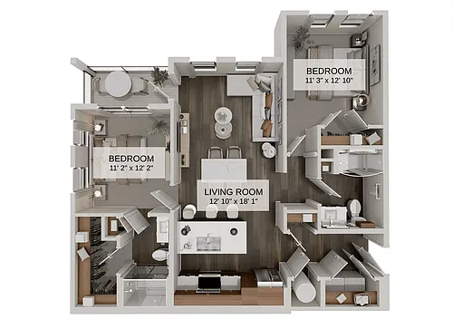 Floor plan The Freedom Plus (B1Plus)
