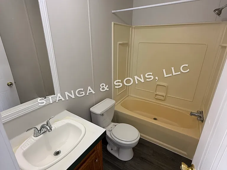 Hallway bathroom