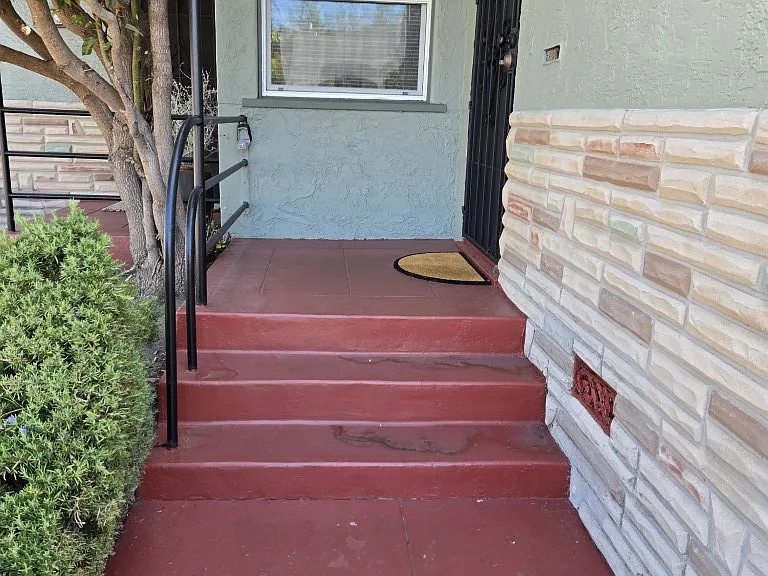 Walkway to Front Door