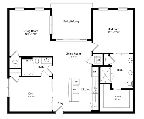 Floor plan Hembree