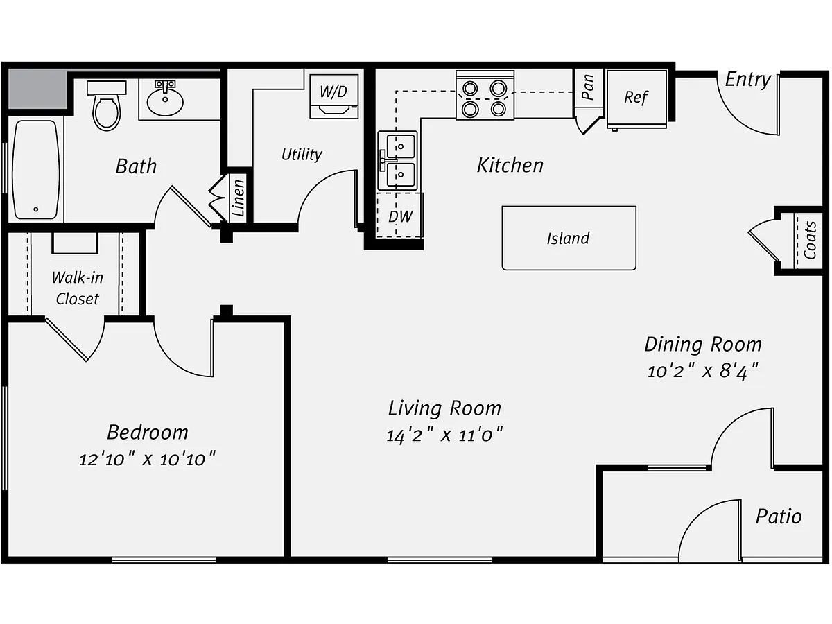 Floor plan AF8
