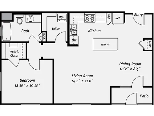 Floor plan AF8