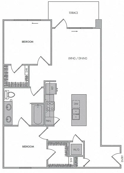 Floor plan J