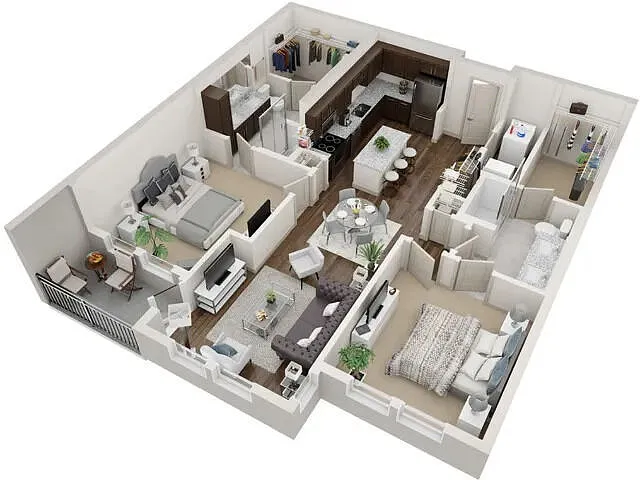 Floor plan B2A