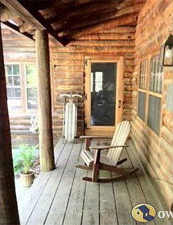 Front porch off of kitchen
