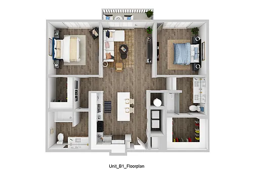 Floor plan B1