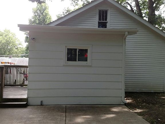 PATIO AREA AND DECK.